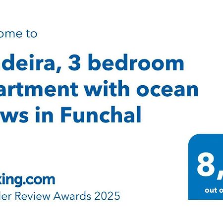 Madeira, 3 Bedroom Apartment With Ocean Views In Funchal 外观 照片